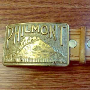 Men’s belt and belt buckle